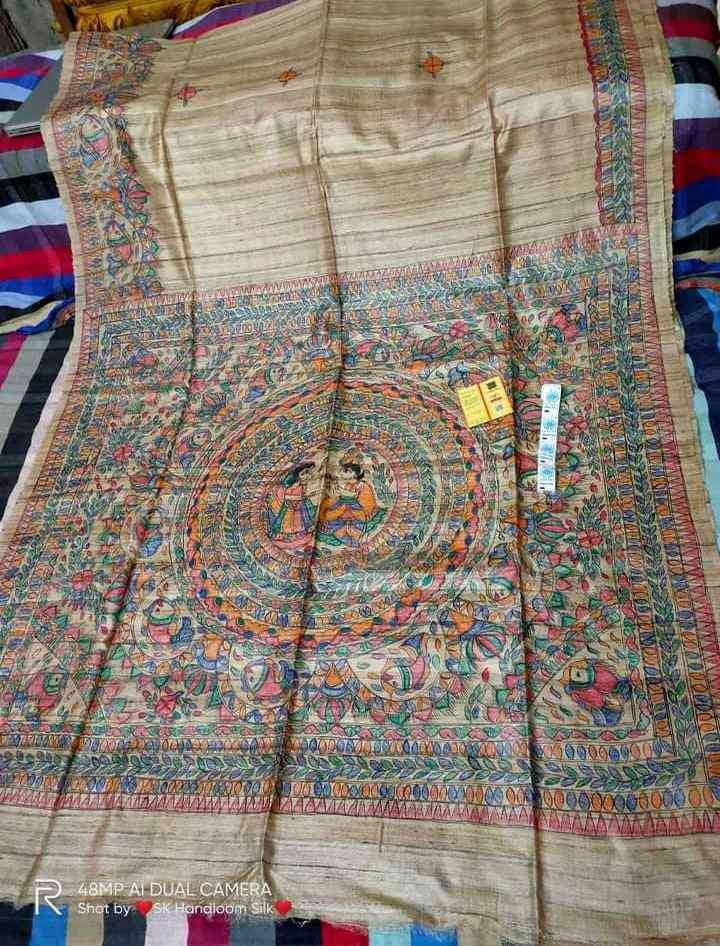 Ratanika Tussar Silk Saree Collection By Rank Never Retires - RANK NEVER RETIRES