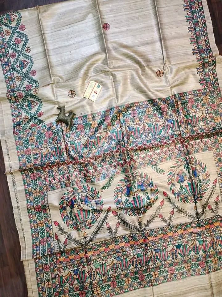 Ratanika Tussar Silk Saree Collection By Rank Never Retires - RANK NEVER RETIRES