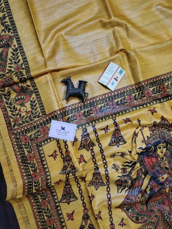 Ratanika Tussar Silk Saree Collection By Rank Never Retires - RANK NEVER RETIRES