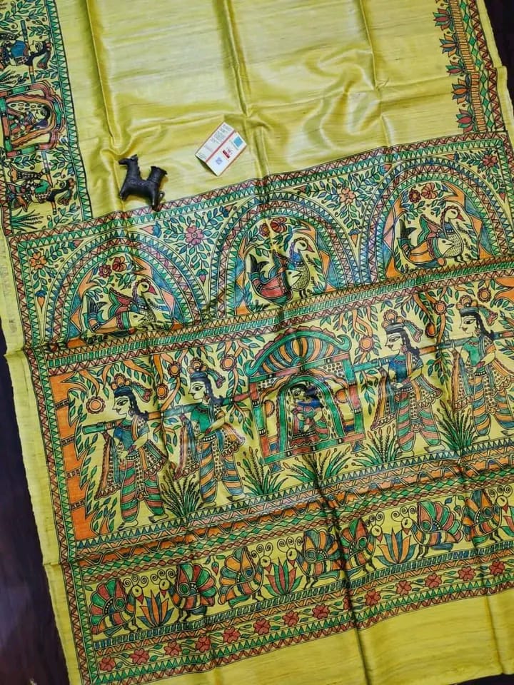 Ratanika Tussar Silk Saree Collection By Rank Never Retires - RANK NEVER RETIRES