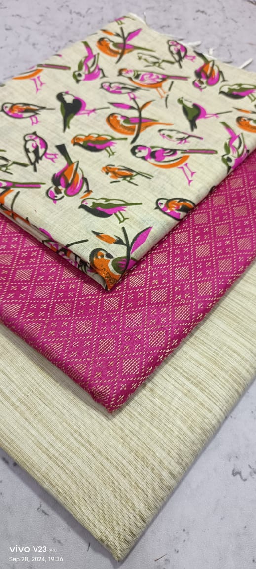 Katan Silk Screen Print Suit by RNR