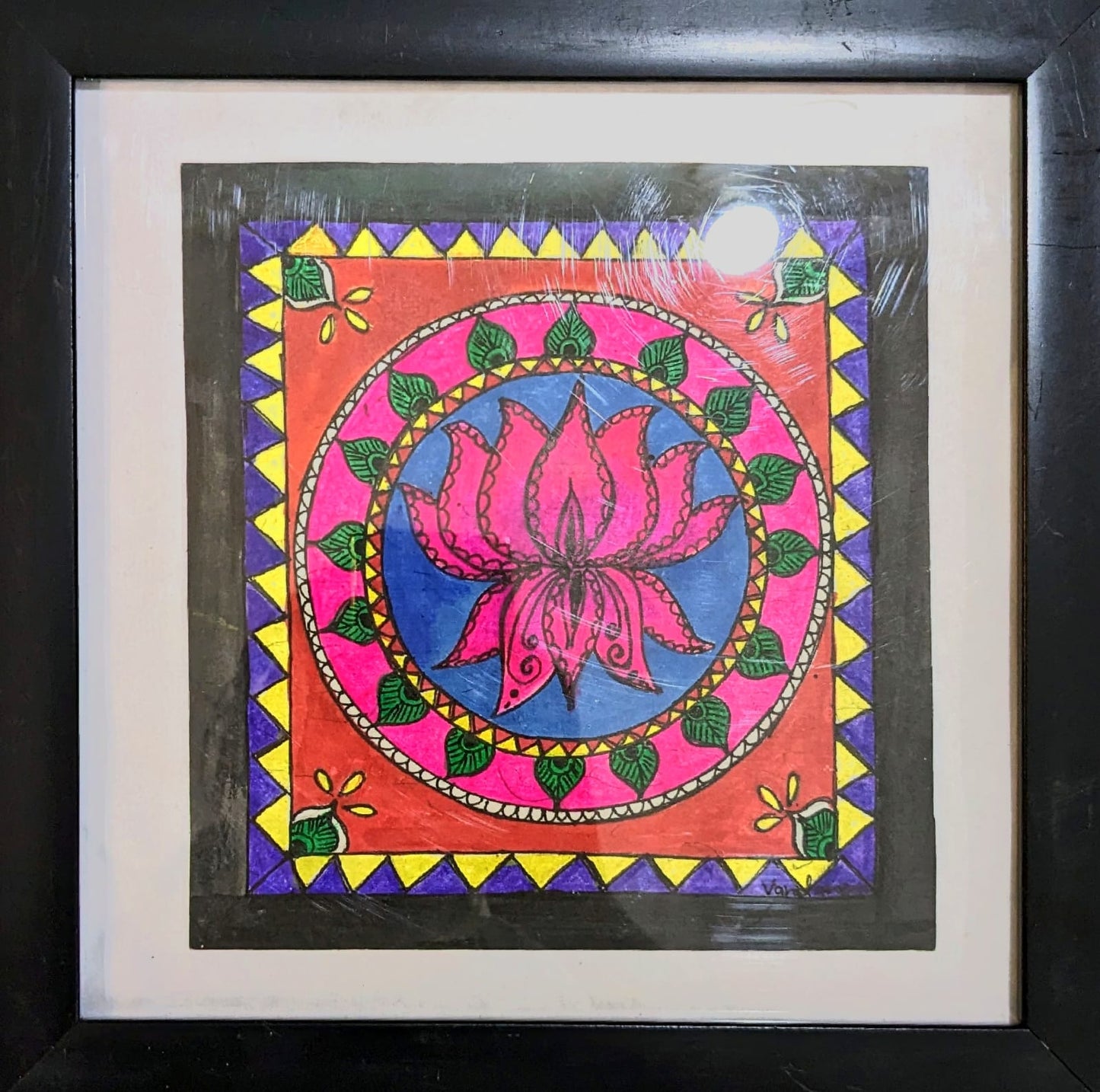 Colorful Acrylic Madhubani Paintings - 6