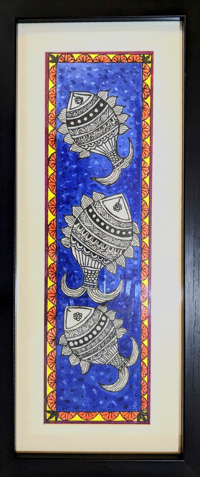Traditional Indian Folk Art - Madhubani Paintings - 3 - RANK NEVER RETIRES