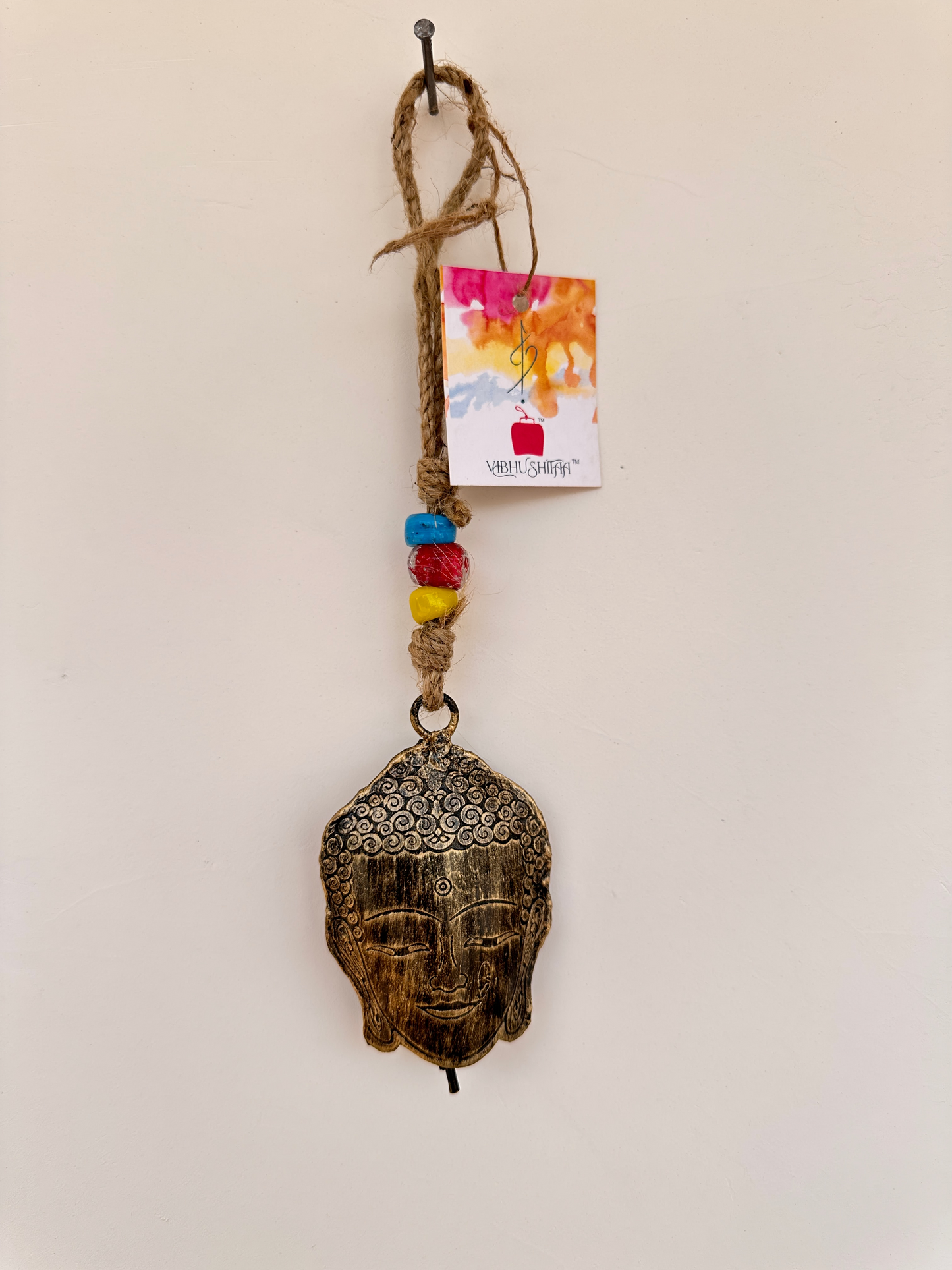 Buddha Hanging Cow Bell 3.5 inches