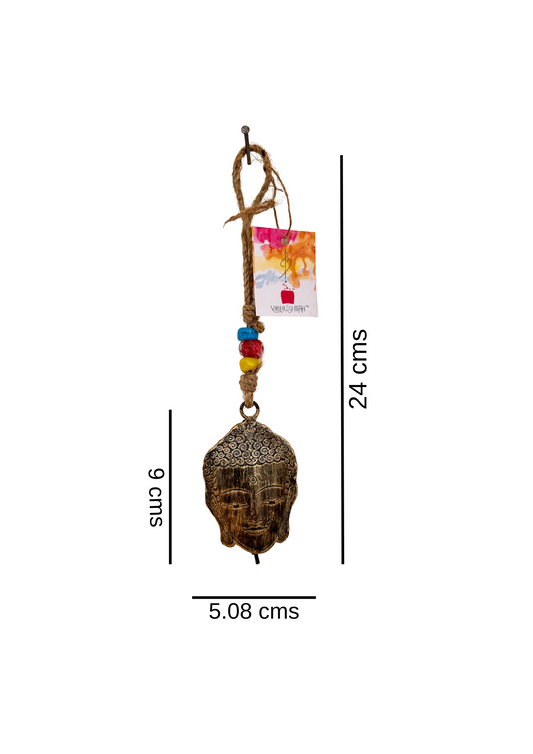 Buddha Hanging Cow Bell 3.5 inches