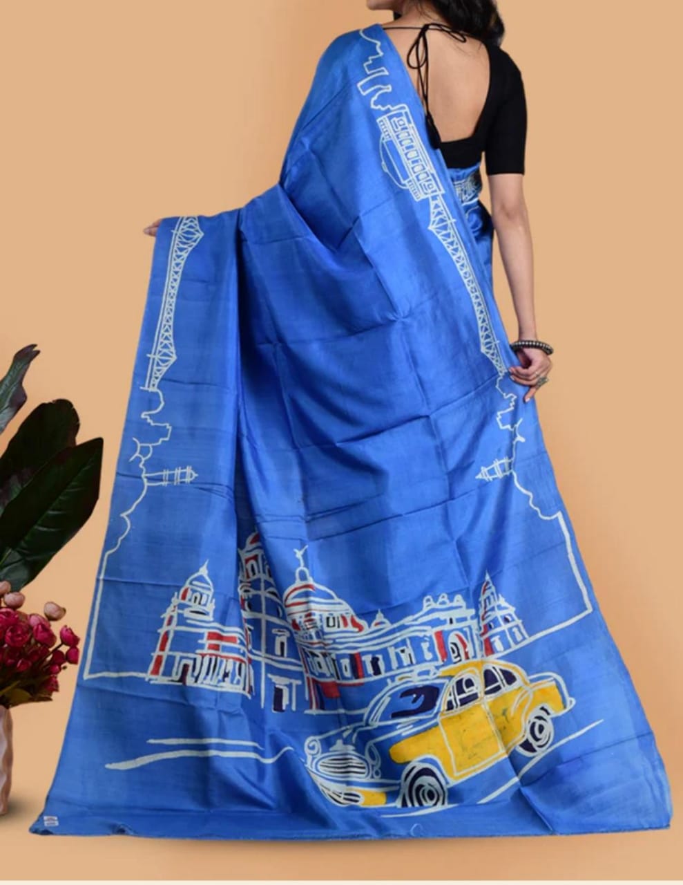 City of Joy! Bishnupuri Silk Saree by RNR