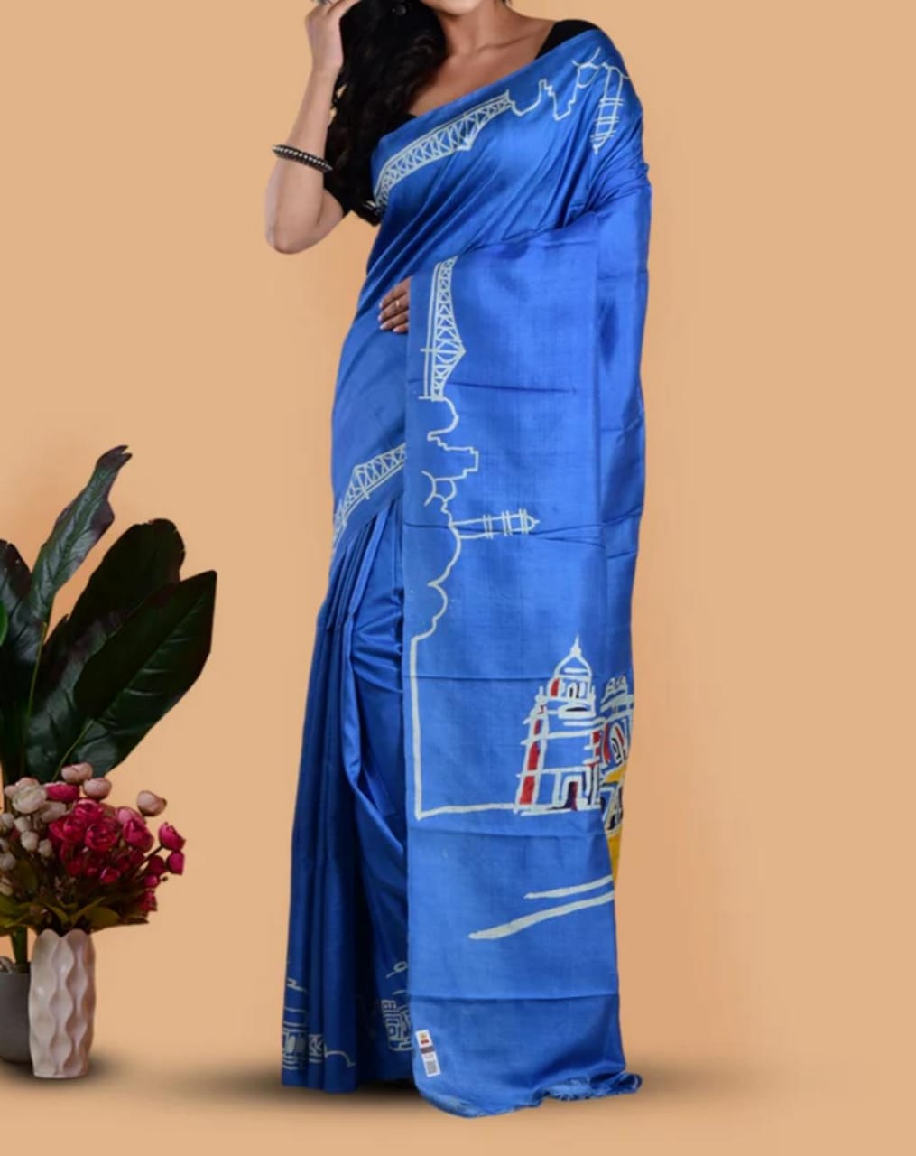 City of Joy! Bishnupuri Silk Saree by RNR