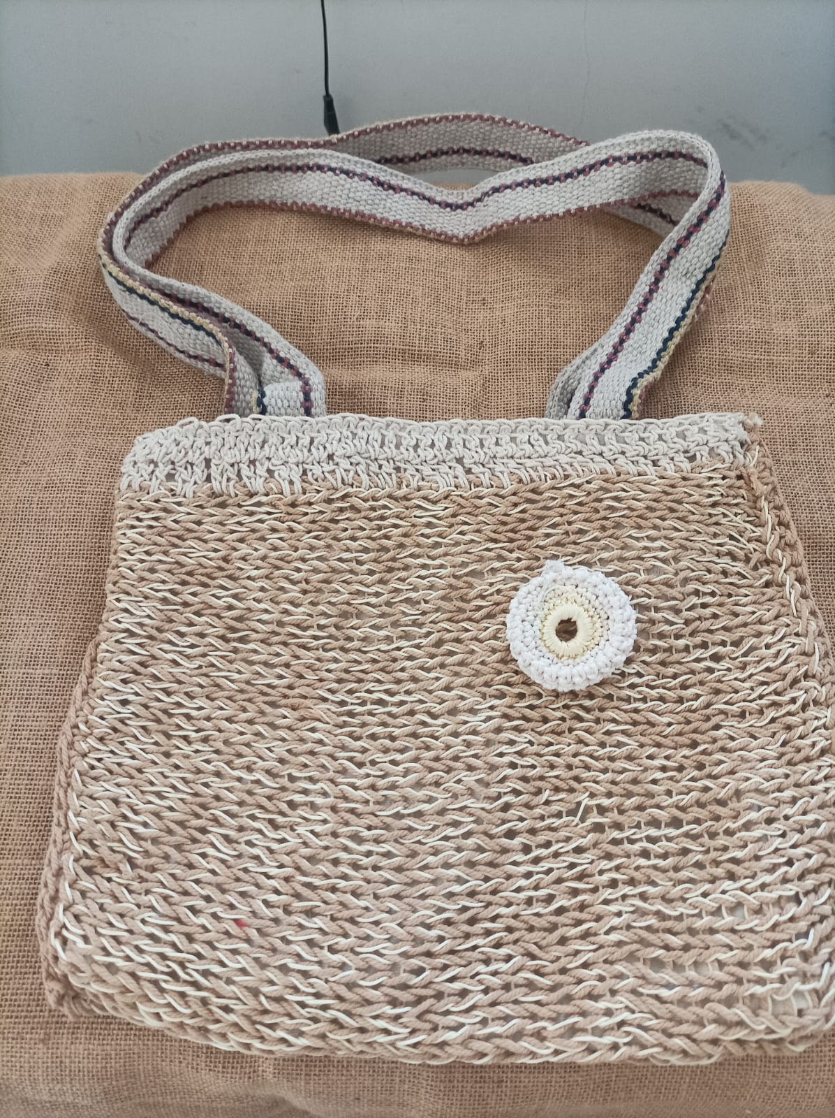 Handknitted Crochet Hand Bags by RNR