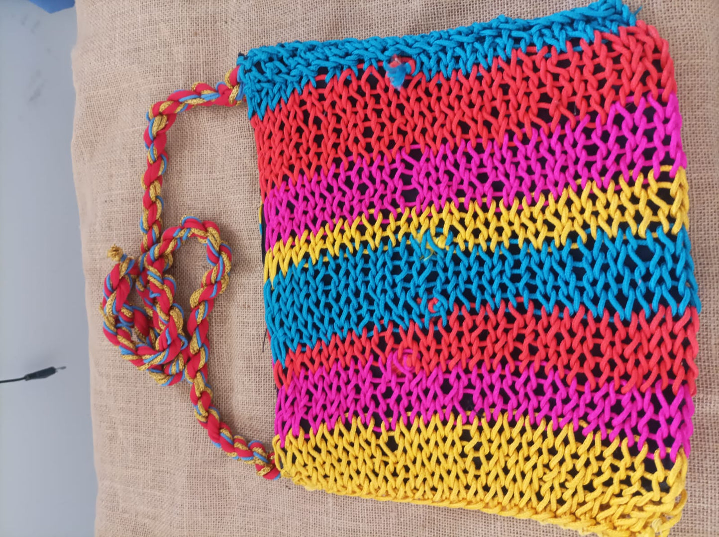 Handknitted Crochet Hand Bags by RNR