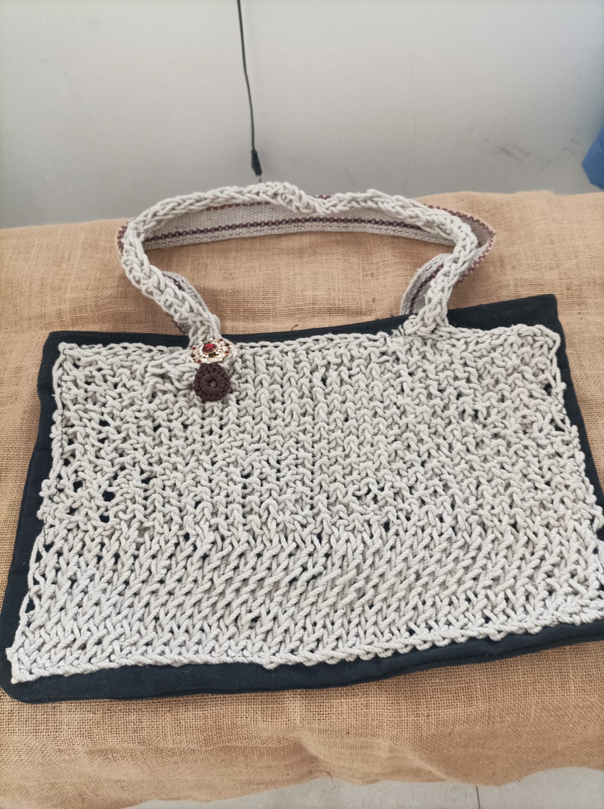 Handknitted Crochet Hand Bags by RNR