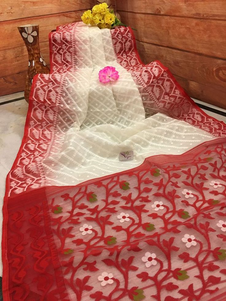 Durga Puja Special Exclusive Jamdani Saree by RNR