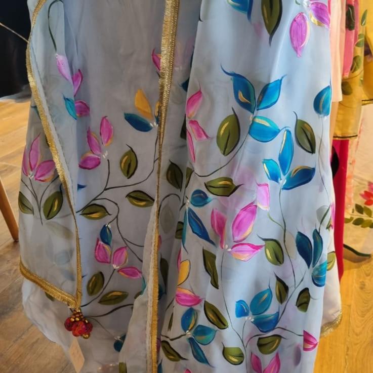 Bahaar Handpainted Lehanga by Rank Never Retires