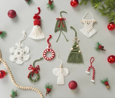 Macrame Christmas Tree Decor by RNR