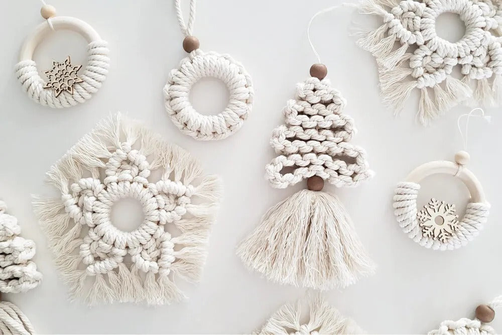 Macrame Christmas Tree Decor by RNR