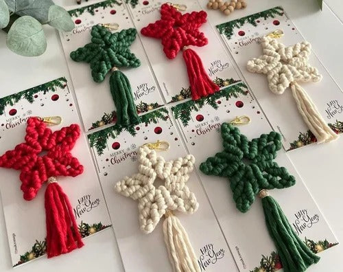 Macrame Christmas Tree Decor by RNR
