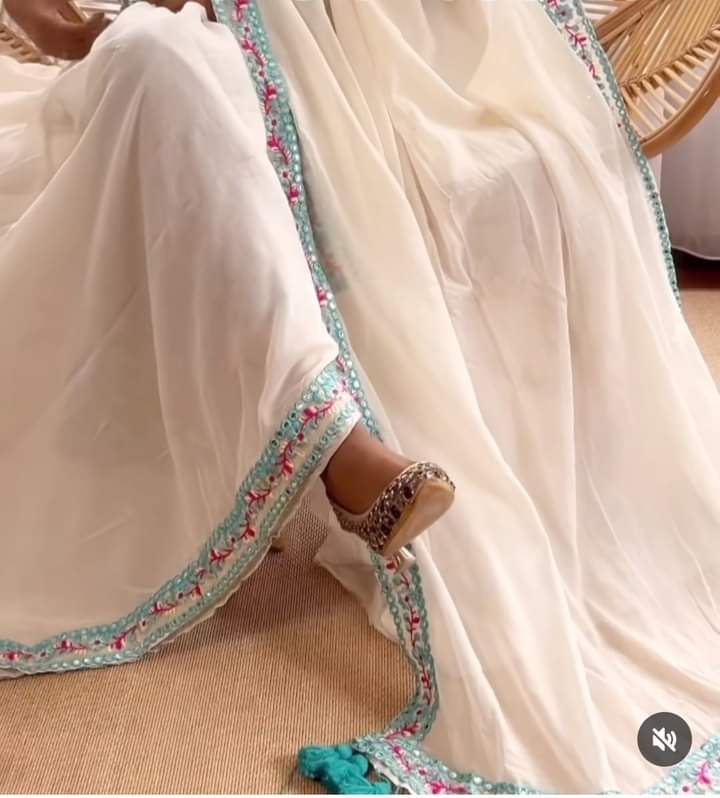 Mul Cotton Saree with Tassels by RNR