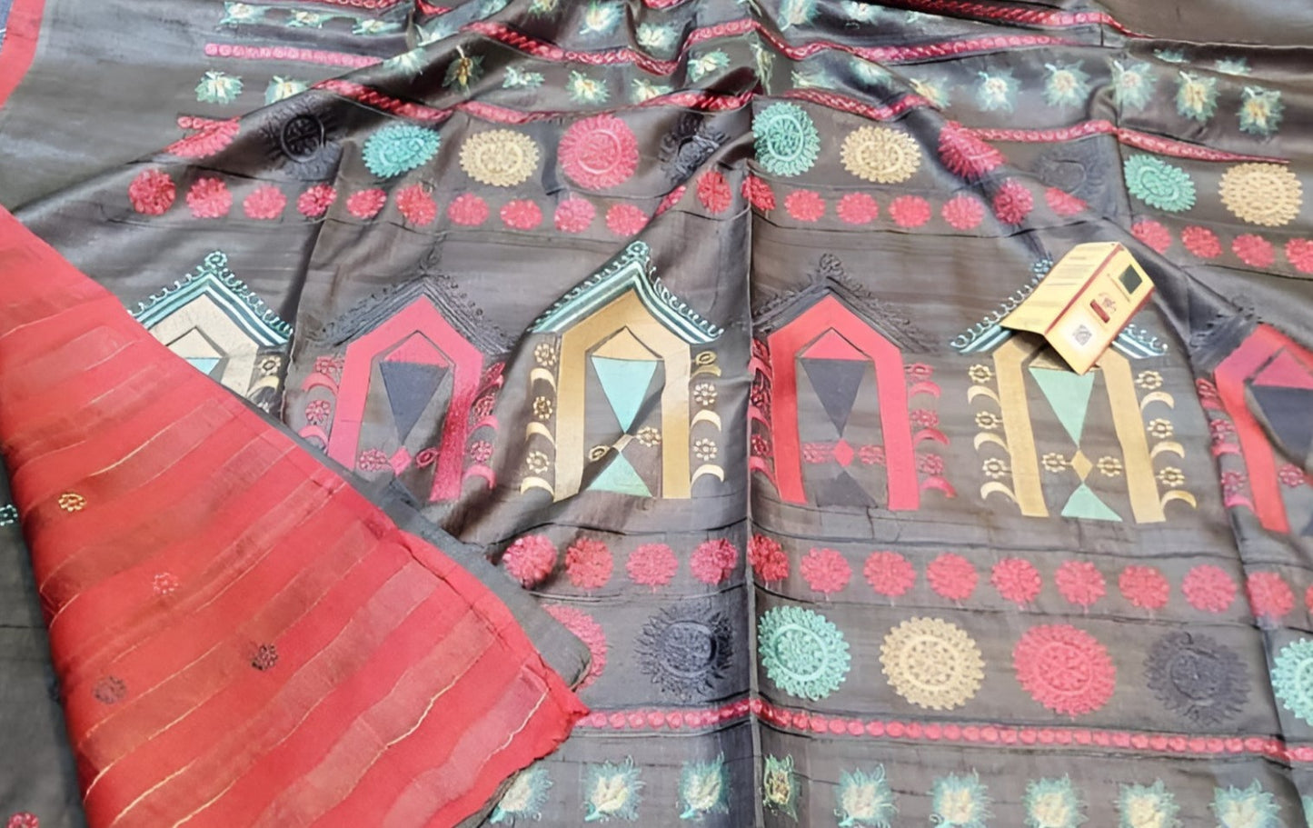 Jaipuri Royalty Tussar Saree By Rank Never Retires