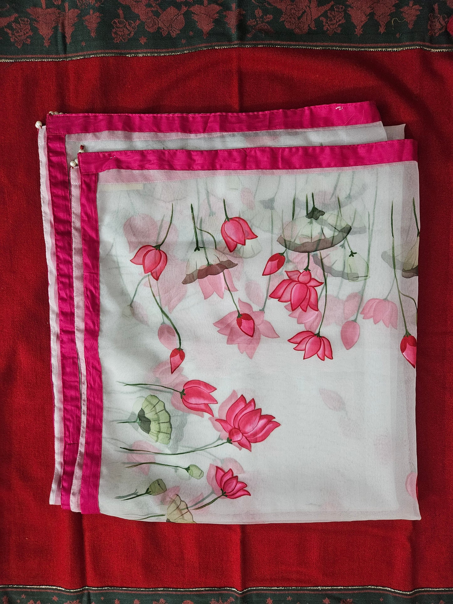 Kamal Organza Dupatta by Rank Never Retires