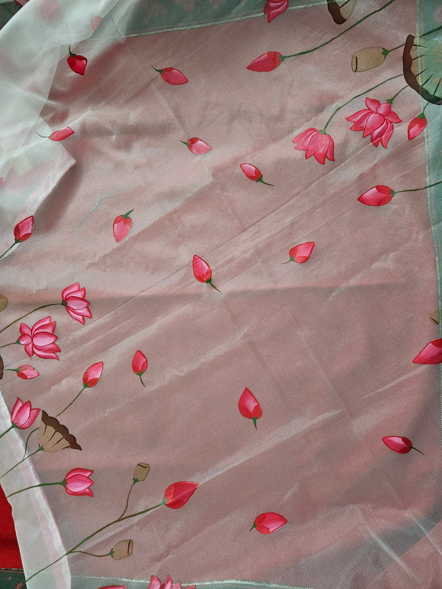 Kamal Organza Dupatta by Rank Never Retires