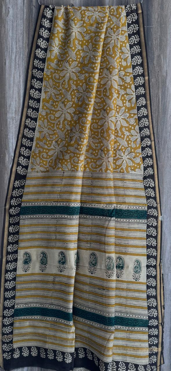 Pure Chanderi Silk Saree by RNR