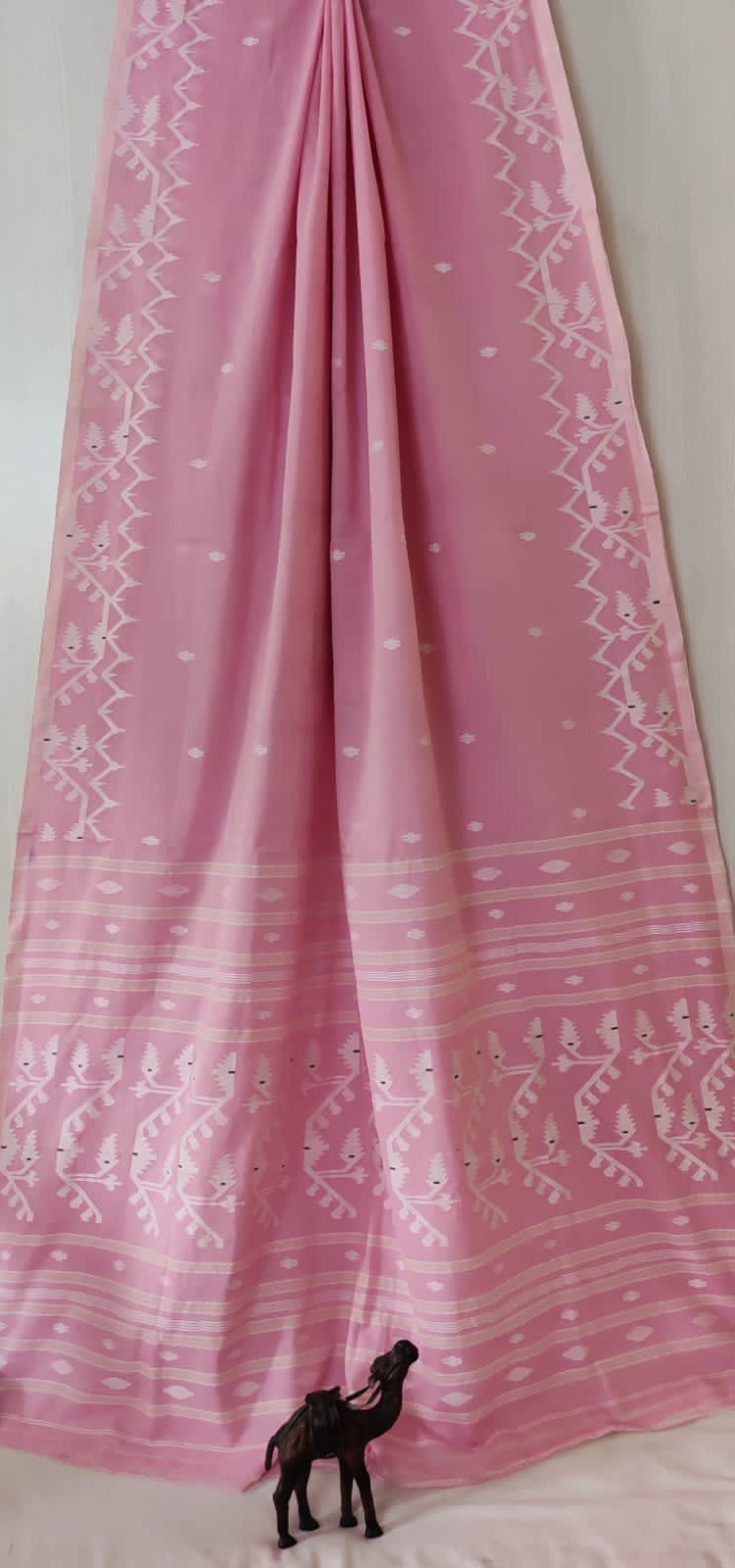 Pure Cotton Jamdani Butta Saree by RNR