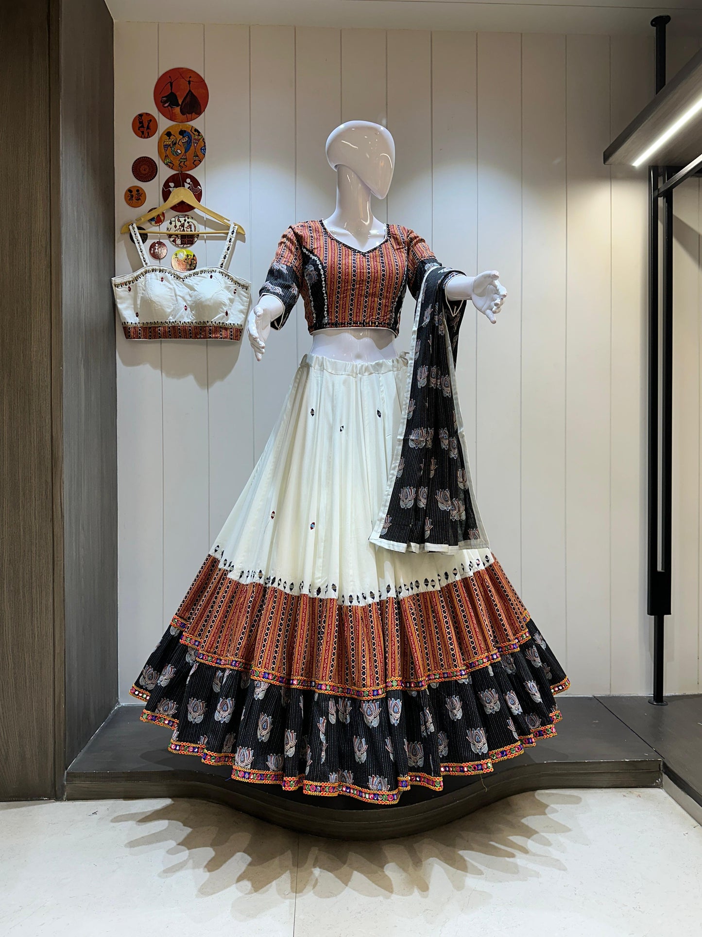 Pure Cotton Navratri Chaniya Choli by RNR