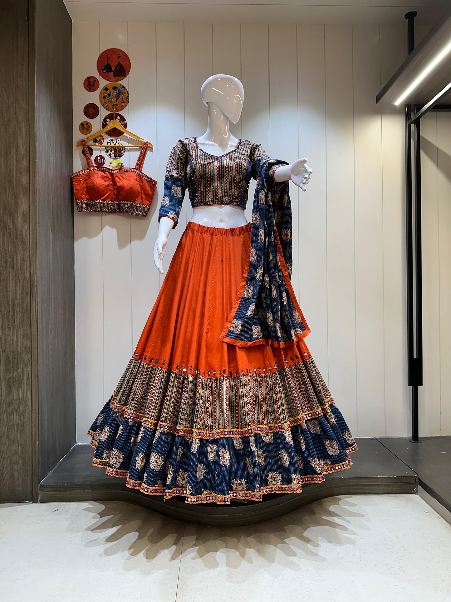 Pure Cotton Navratri Chaniya Choli by RNR