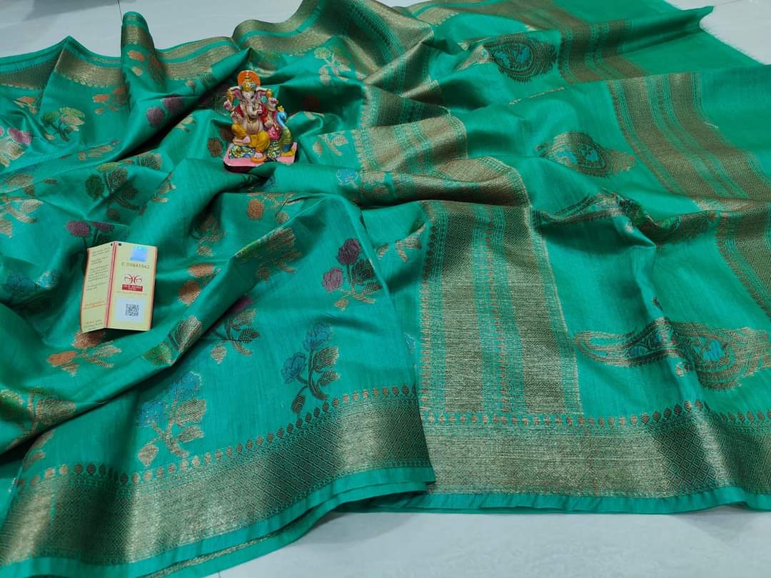 Ruhani Tussar Saree By Rank Never Retires
