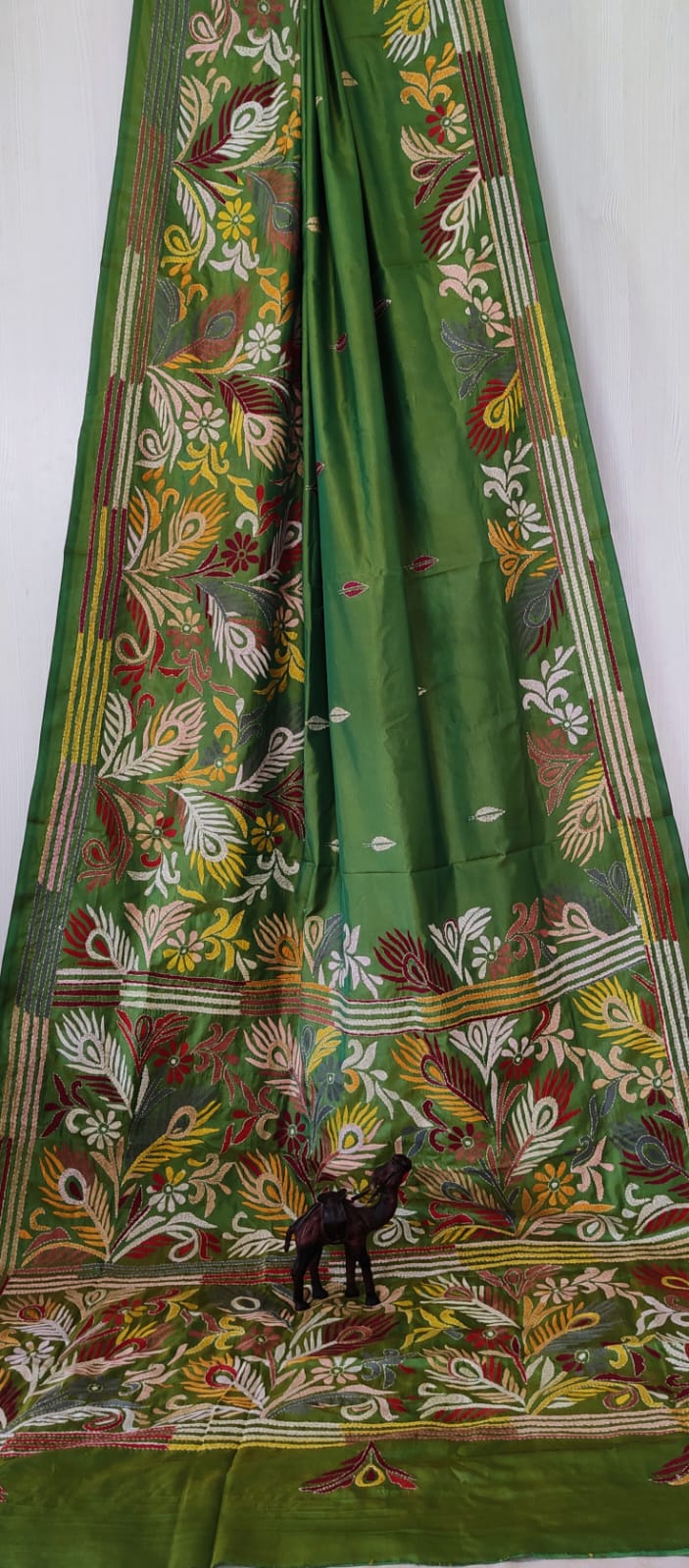 Mohini Kantha on Bangalore Silk