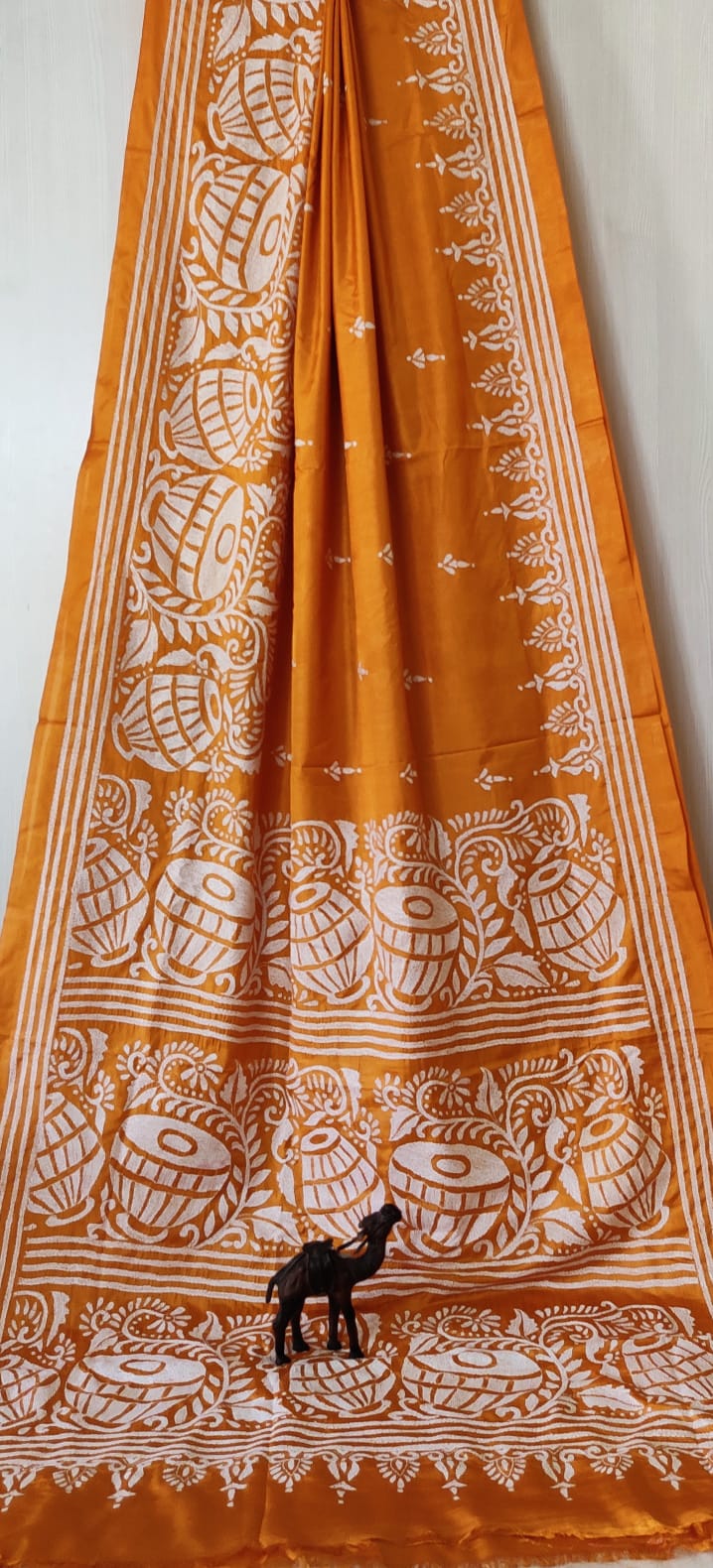 Mohini Kantha on Bangalore Silk
