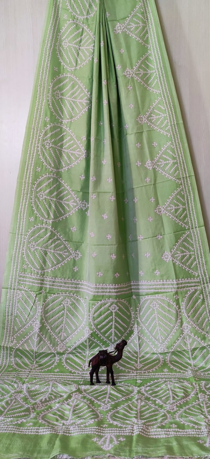 Mohini Kantha on Bangalore Silk