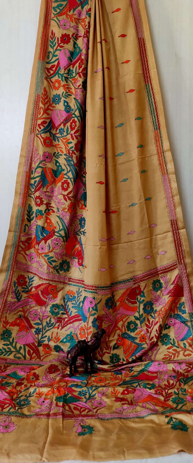 Mohini Kantha on Bangalore Silk