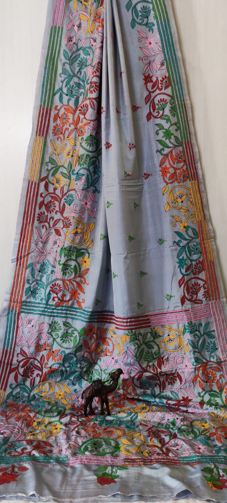 Mohini Kantha on Bangalore Silk