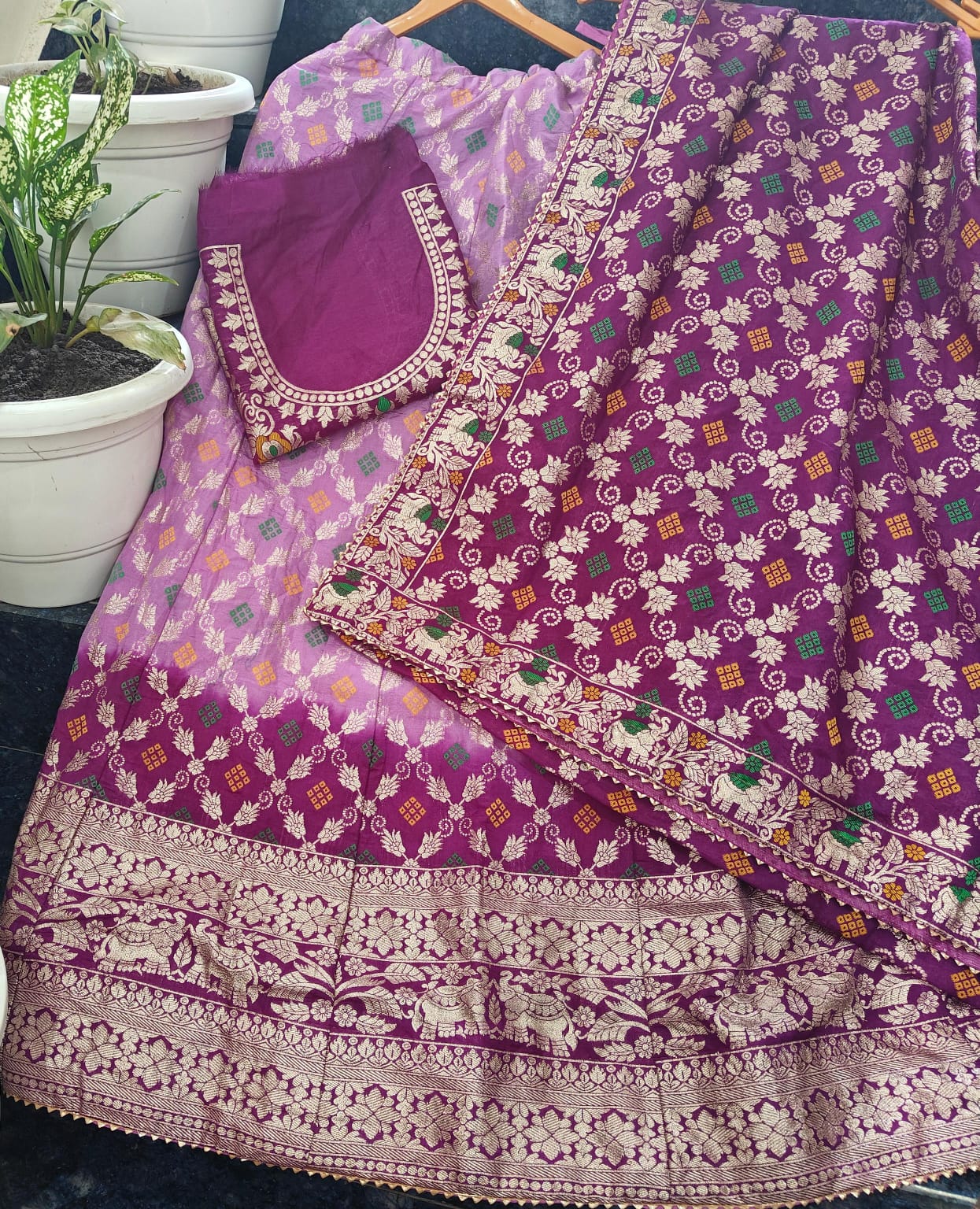 Banarasi Chaniya Choli by RNR