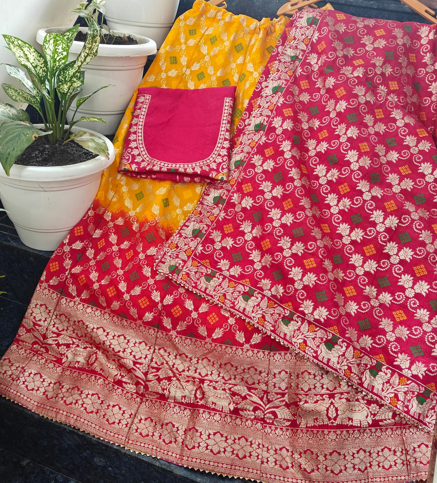 Banarasi Chaniya Choli by RNR