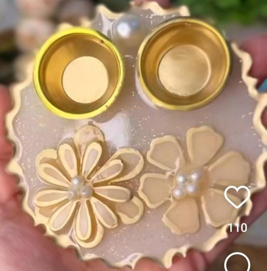 Resin Art Pooja Thalis by RNR