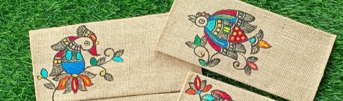 Eco-friendly Jute envelope