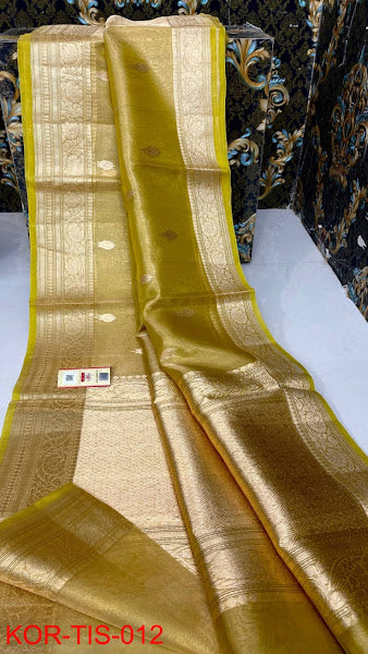 Swarna Banarsi Zari Tissue Banarsi Silk Saree