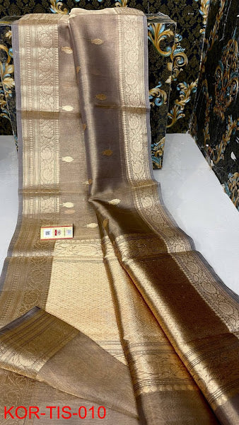 Swarna Banarsi Zari Tissue Banarsi Silk Saree