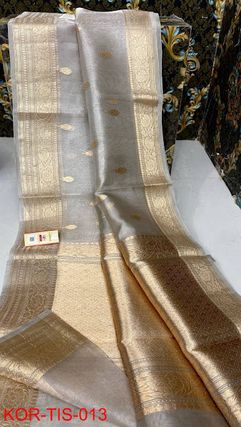 Swarna Banarsi Zari Tissue Banarsi Silk Saree