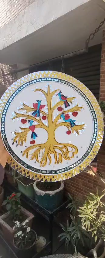 Gujrati Lippan Art Clay work by RNR