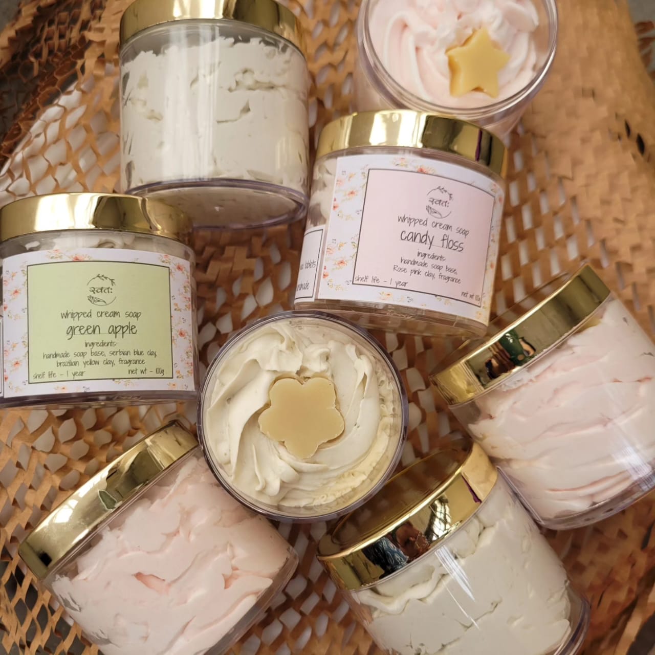 Handmade Candy Floss Whipped Cream Soap