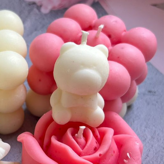 Teddy Candle By Rank Never Retires