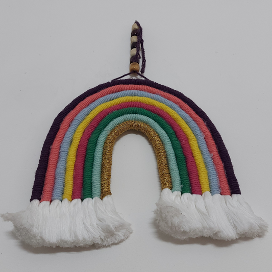 Macrame Rainbow Charm - 7 Colours by RNR