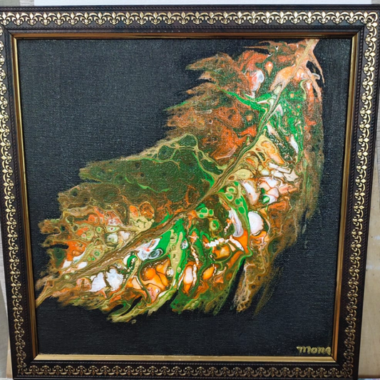 Magic - Leaf Painting - RANK NEVER RETIRES