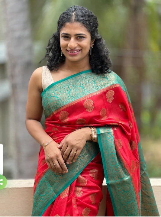 Munga Swarnika Weaving Saree By Rank Every Retire